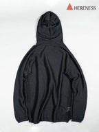 MERINO AIR HOODY 2 #Black｜HERENESS