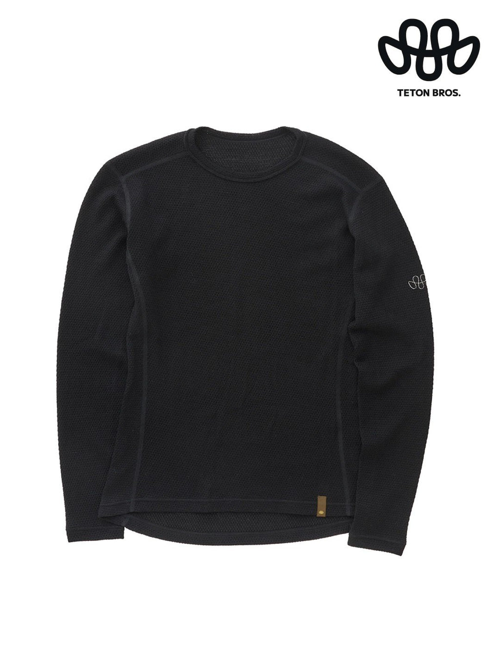 Women's MOB Wool L/S #Black [TB253-680312]｜Teton Bros.