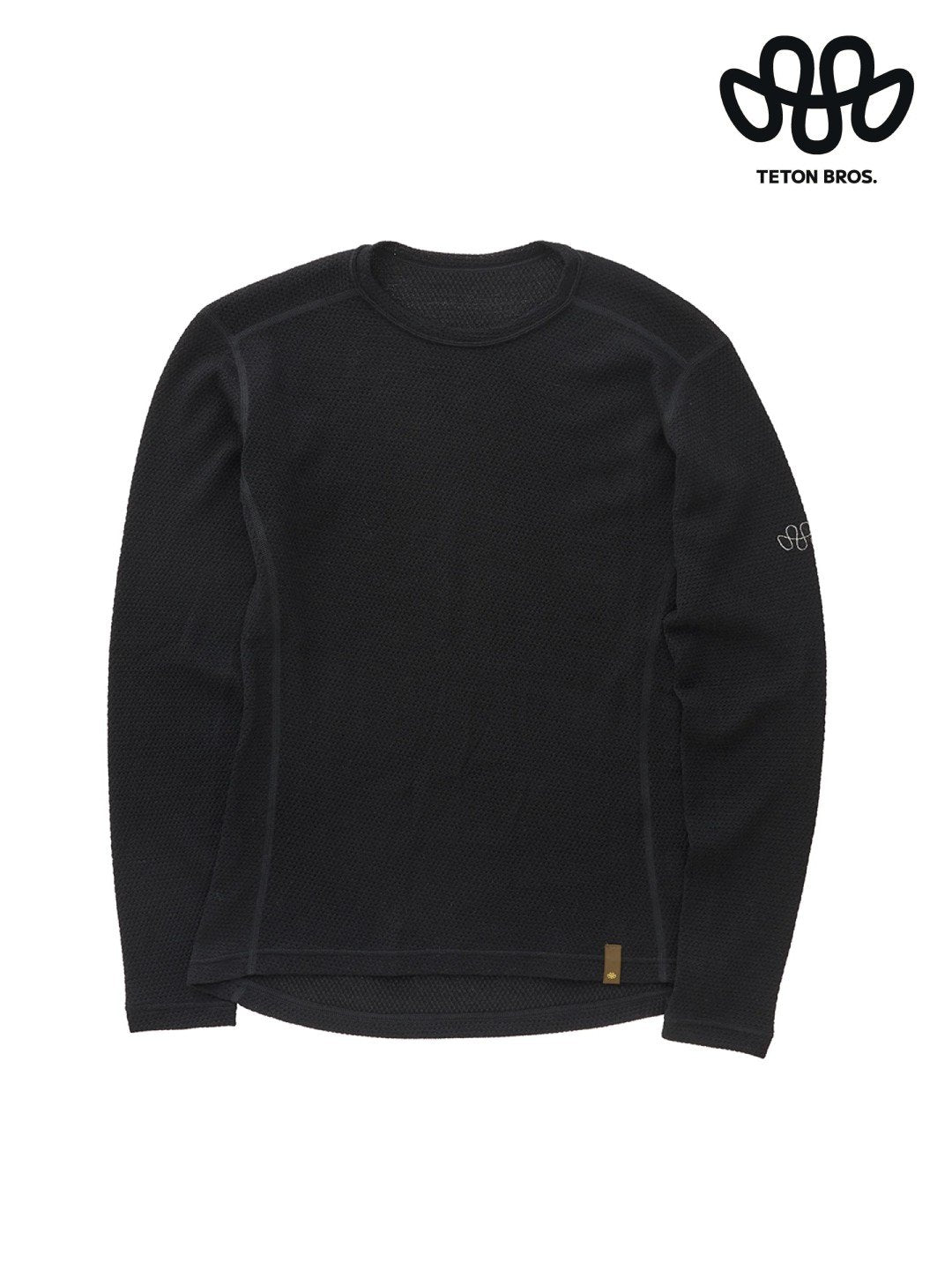 Women's MOB Wool L/S #Black [TB253-680312]｜Teton Bros.
