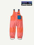 Baby Snow Pile Bibs #ORPL [61111]｜patagonia