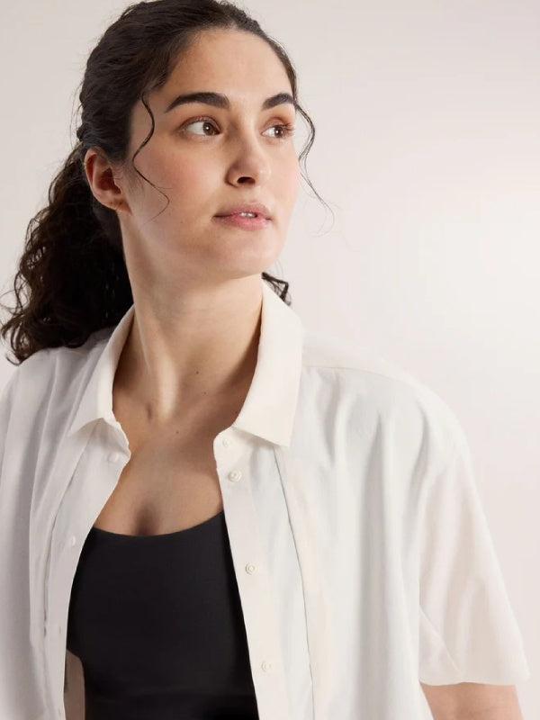 Women's Sima Shirt SS #Arctic Silk [X00000949803]｜ARC'TERYX