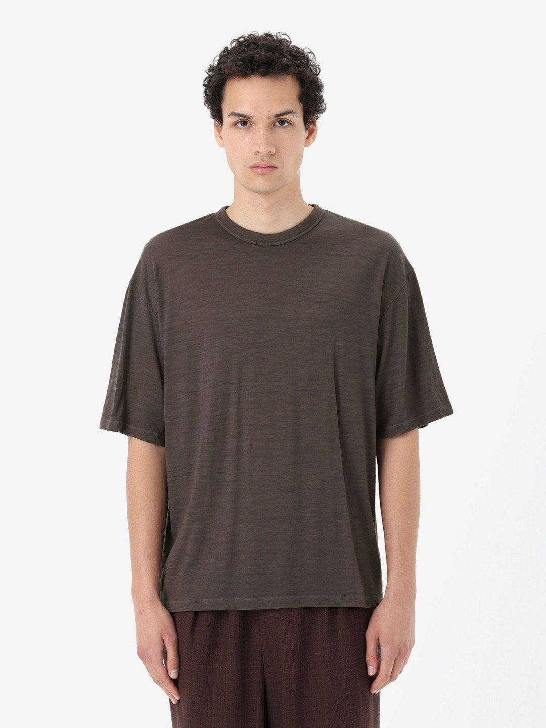 U Merino 150 Nature Dye SS Tee #クリノカワ [IB0A56ZG]｜icebreaker