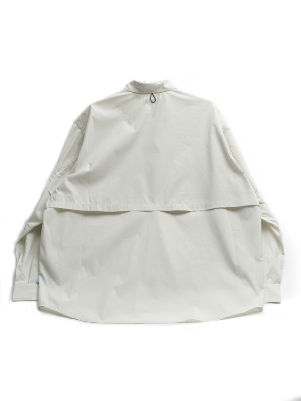 MAGAZINE CHECK BIG SHIRT #0200 IV/CH [PS251012]｜PAPERSKY WEAR