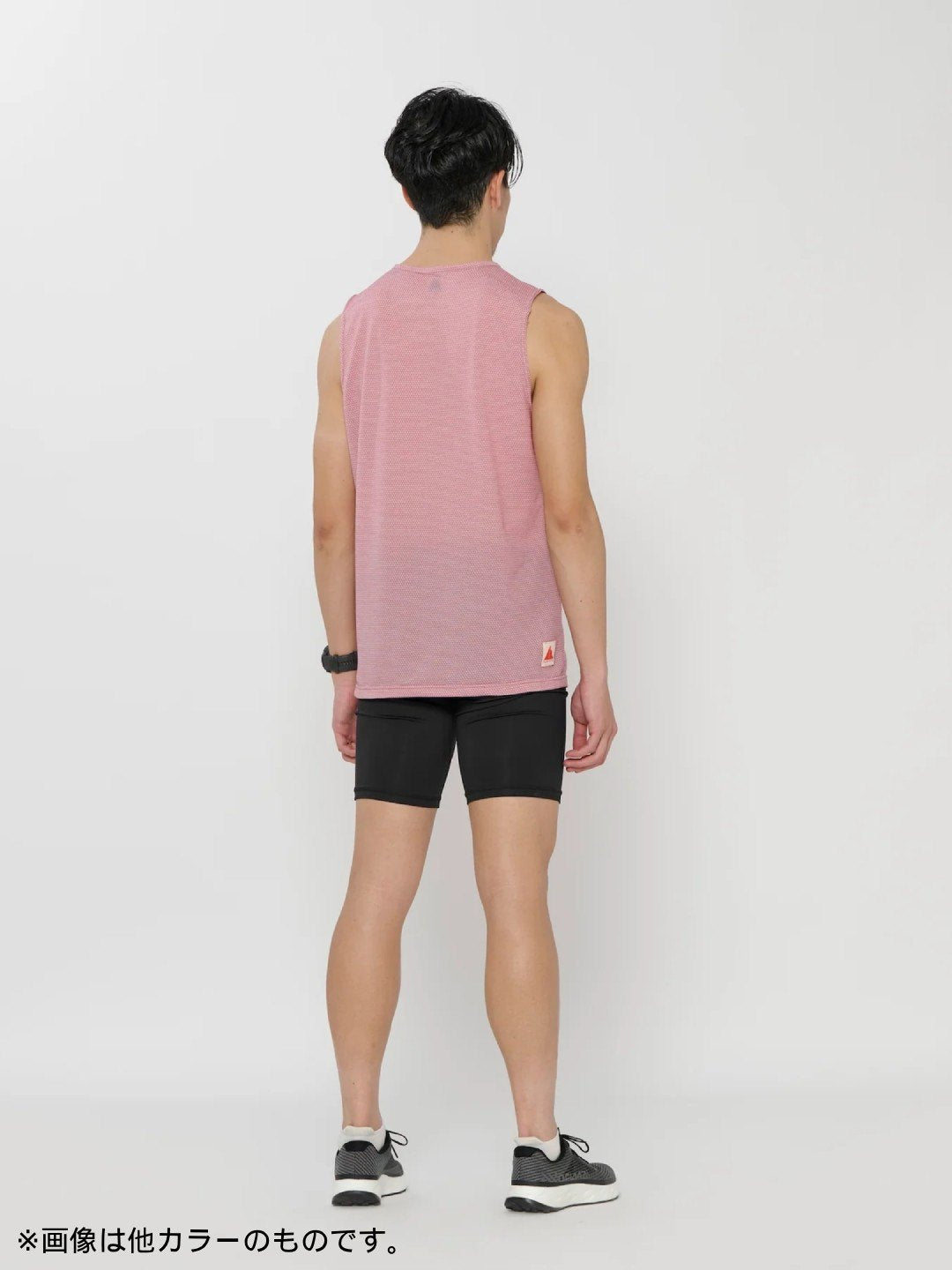 Wool Mesh Tank #LAKE BLUE｜HERENESS