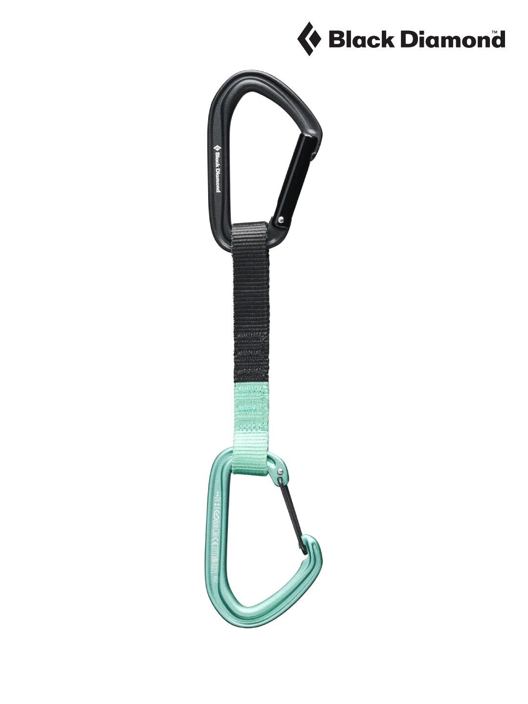 ホットフォージハイブリッド クイッククイックドロー16cm #クリーングリーン [BD10312003]｜Black Diamond