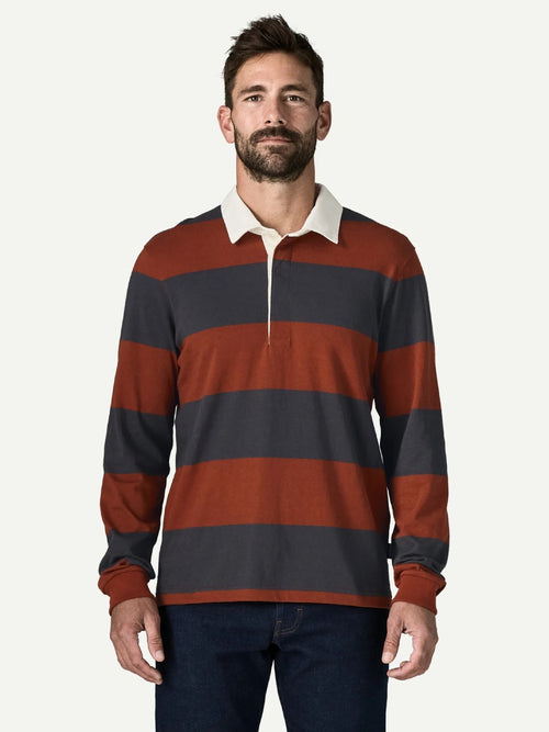 【Men】Men's L/S Rugby Shirt #WSRU [42250]｜patagonia