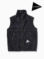 PERTEX wind vest #010/black [5121016]｜and wander