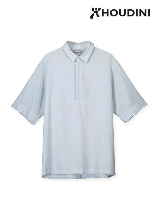 Men's Tree Polo Shirt #Breeze Blue Light [860009]｜HOUDINI