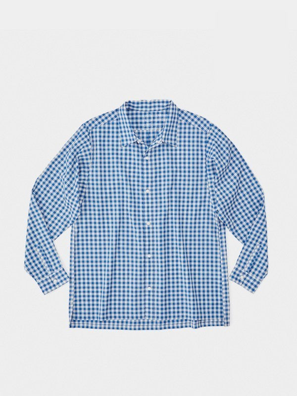Merino Shirt #Gray Check｜山と道 – moderate