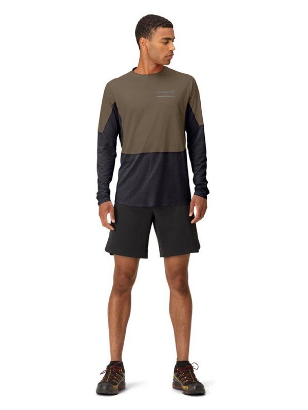 senja equaliser lightweight Long sleeve (M) #Olive Night [5820-23]｜Norrona