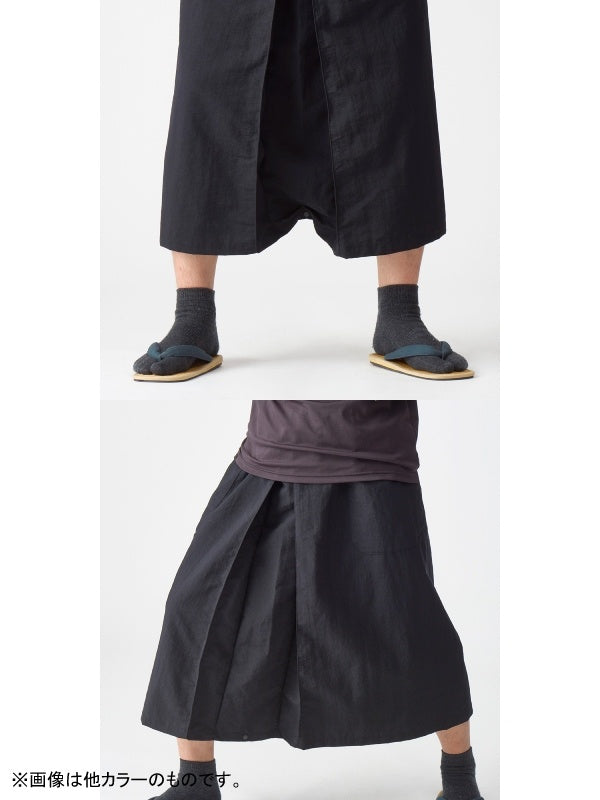 ハカマスカート #ケシズミイロ [42049]｜AXESQUIN