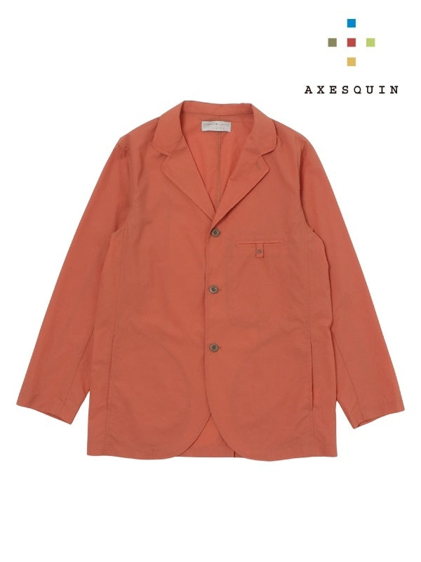 ダブルフェイスのサマージャケット #マンゴ [21094]｜AXESQUIN【Outlet_30】