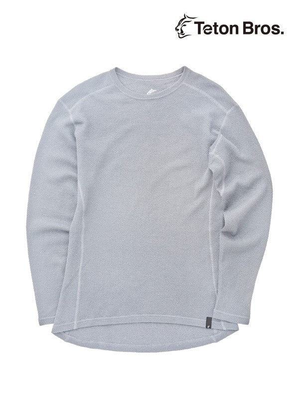 MOB Wool L/S #Gray Heather [TB223-68010] ｜Teton Bros.