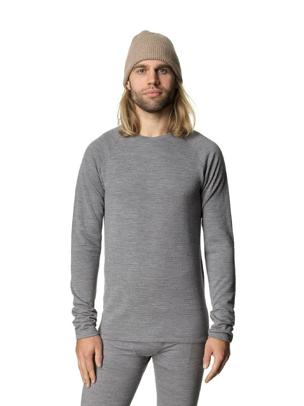 Men's Desoli Thermal Crew #College Grey [840034]｜HOUDINI