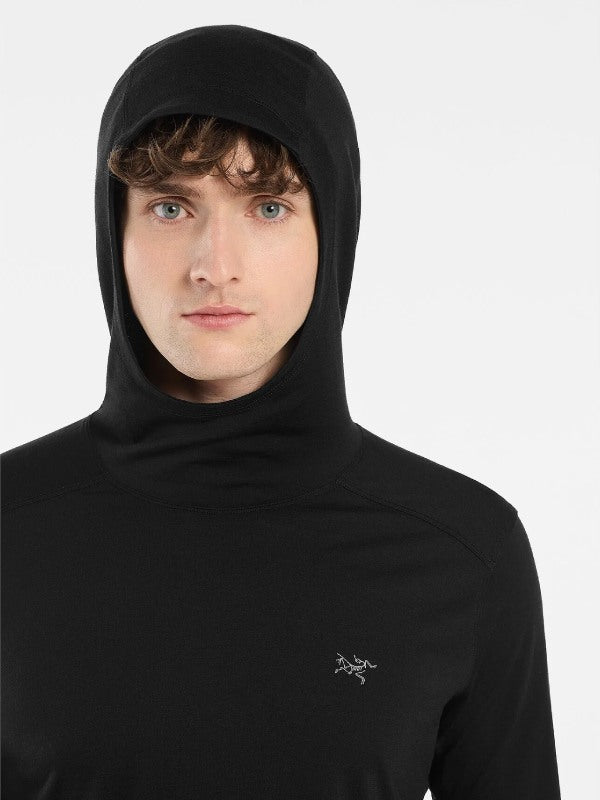 Ionia Merino Wool Hoody #Black [L08509800]｜ARC'TERYX