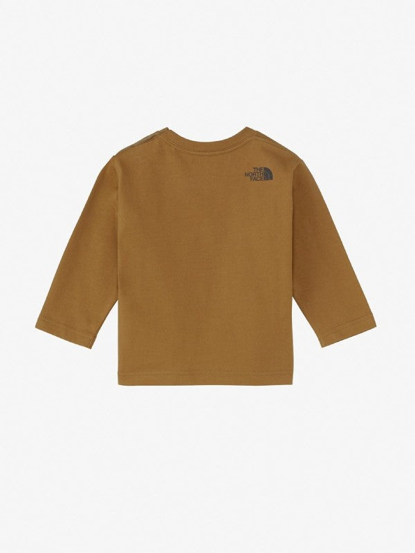 Baby L/S Small Square Logo Tee #UB [NTB32357] | THE NORTH FACE