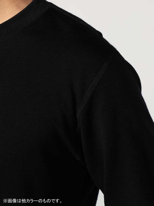 Warmwool Grandad Shirt [M] #Beige Melange [101717]｜ACLIMA