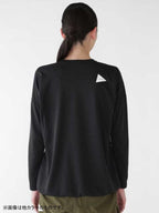 Women's power dry jersey LS T #031/off white [4164136]｜and wander