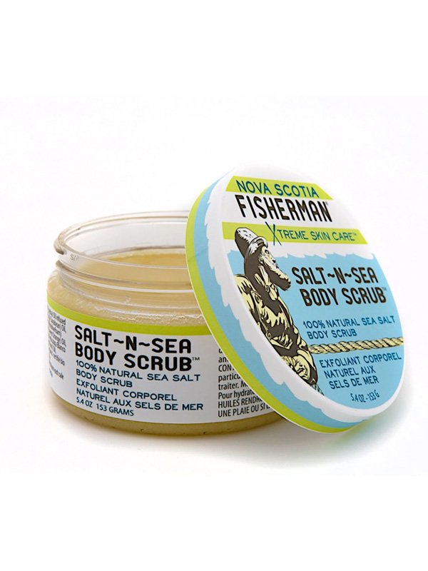 Salt N Sea Body Scrub 153g #Sea＆Salt [NS-BC-C1]｜NOVA SCOTIA FISHERMAN