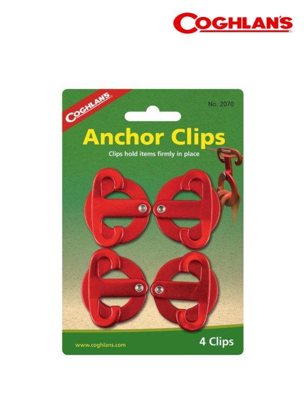 Anchor clips (4 pieces) | COGHLAN'S