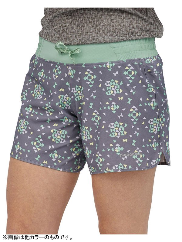 Women's Nine Trails Running Shorts 6in #BLK [57630]｜patagonia