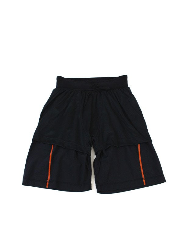 Pace Shorts #Black/Orange｜OMM