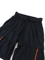 Pace Shorts #Black/Orange｜OMM