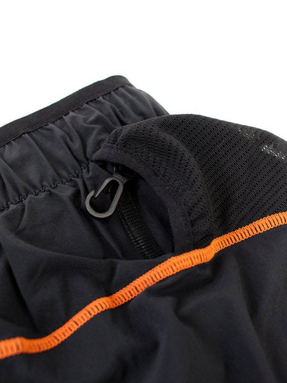 Pace Shorts #Black/Orange｜OMM