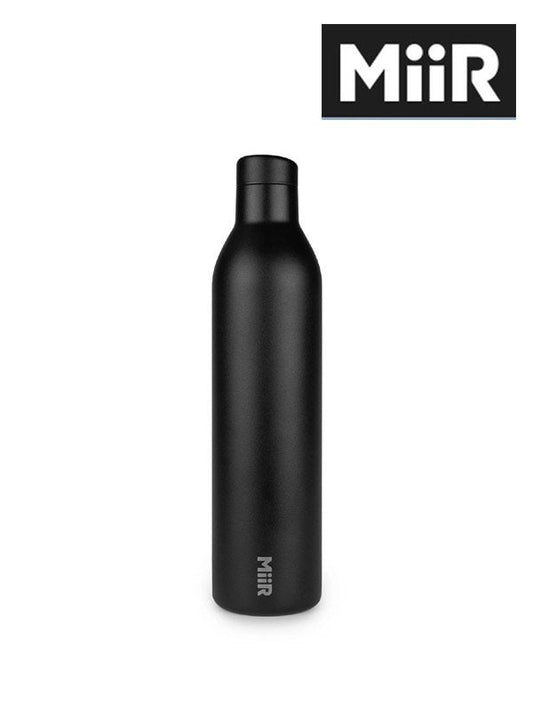 Wine Bottle 750ml #Black [402450]｜MiiR