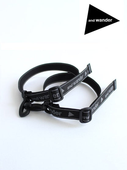 JQ tape strap #Black [5740177002] ｜andwander