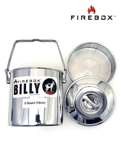 Billy Can Bushcraft Pot L 2850ml [FB-BCL] | FIREBOX
