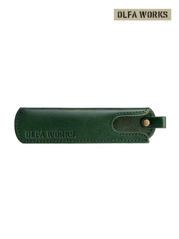 BK Leather Case #Green [OWA-C01-G] | OLFA WORKS
