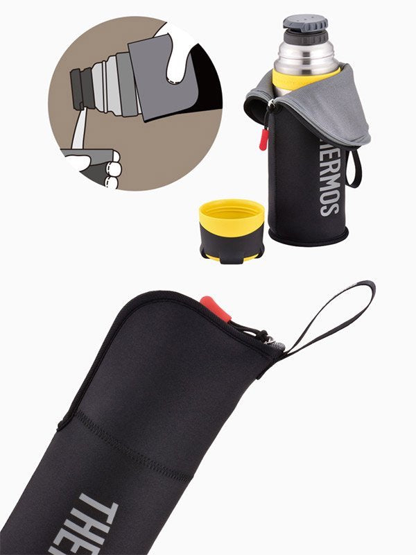FFX-751専用ポーチ #ブラックグレー [0811800112]｜THERMOS