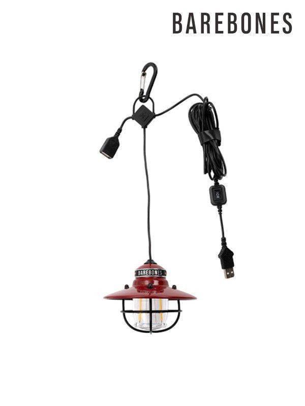 エジソンペンダントライトLED #レッド [LIV-266]｜Barebones