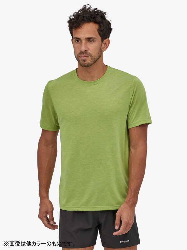 Men's Capilene Cool Trail Shirt #BLK [24496]｜patagonia