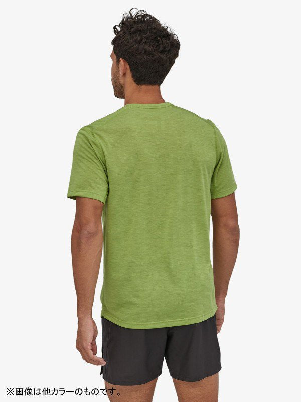 Men's Capilene Cool Trail Shirt #BLK [24496]｜patagonia