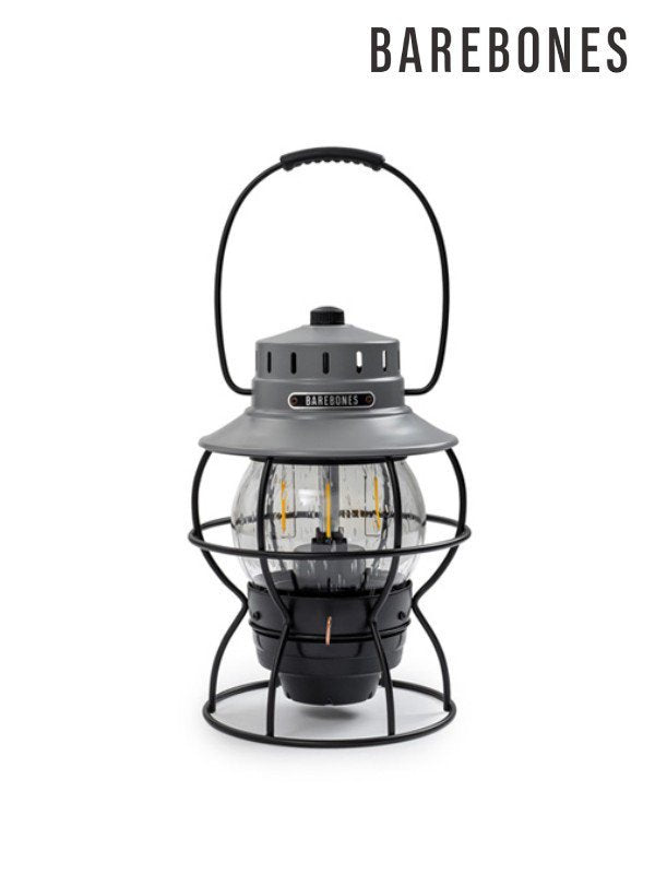 レイルロードランタンLED #スレートグレー [LIV-282]｜Barebones