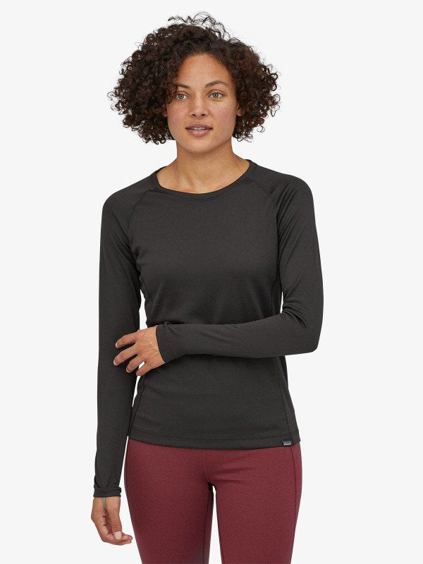 Women's Capilene Midweight Crew #BLK [44437]｜patagonia