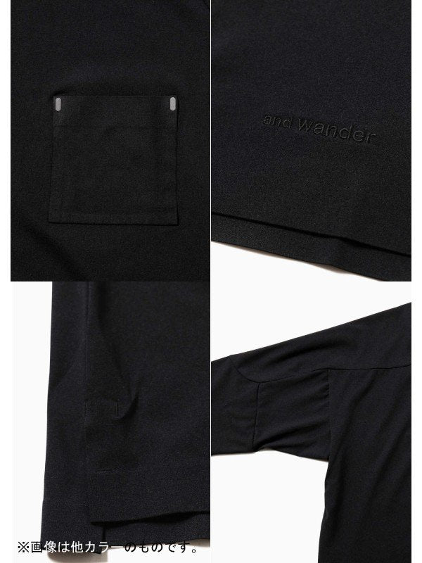 Women's plain base T #White [5741284090] ｜andwander