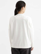 Women's plain base T #White [5741284090] ｜andwander