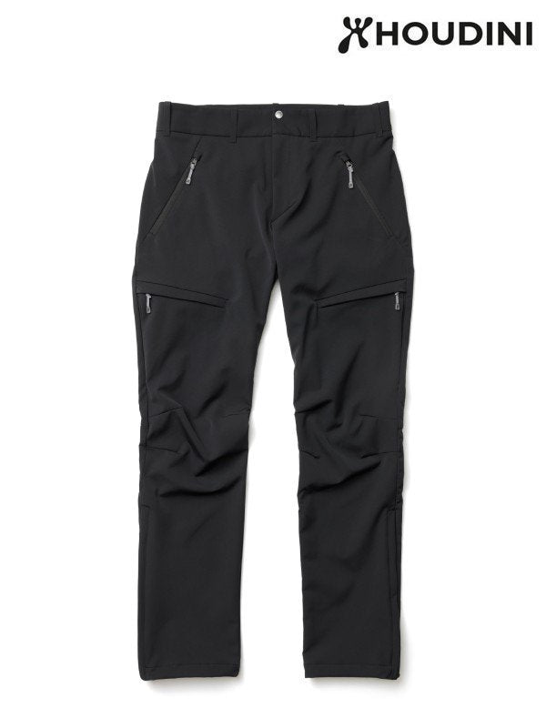 Men’s Motion Top Pants #True Black [290844]｜HOUDINI