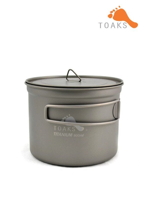 Titanium Pot 900ml D115mm [POT-900-D115] | TOAKS