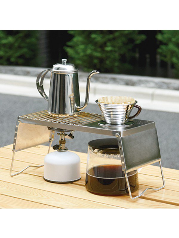 ドリップ＆グリルスタンド アジャスタブルタイプ [23200]｜HIGHMOUNT