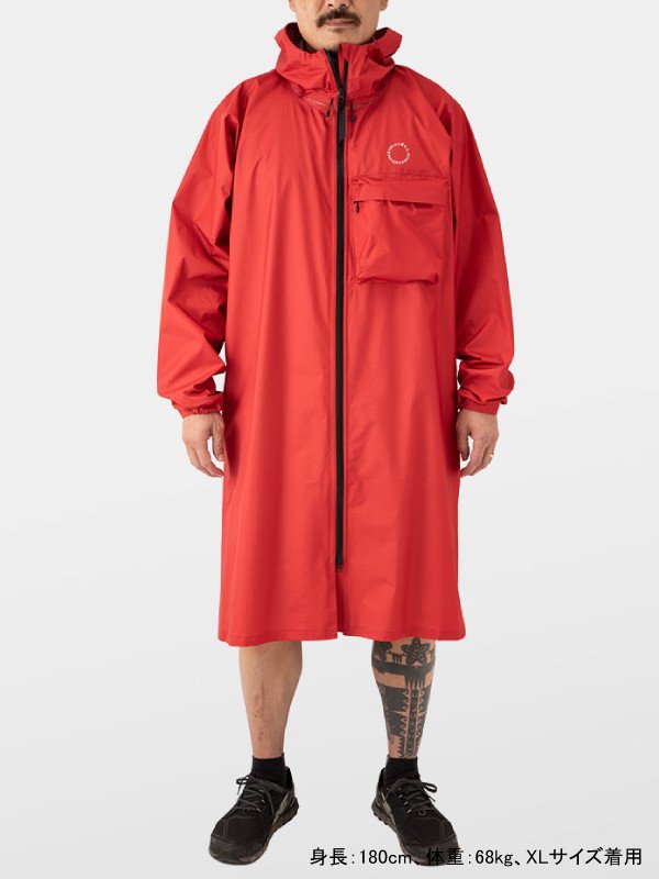 UL All-weather Coat #Red _ 山と道 | ヤマトミチ – moderate