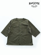鯉口Jacket #Khaki [HV20FW-JK01-2nd]｜HARVESTA【Outlet_60】