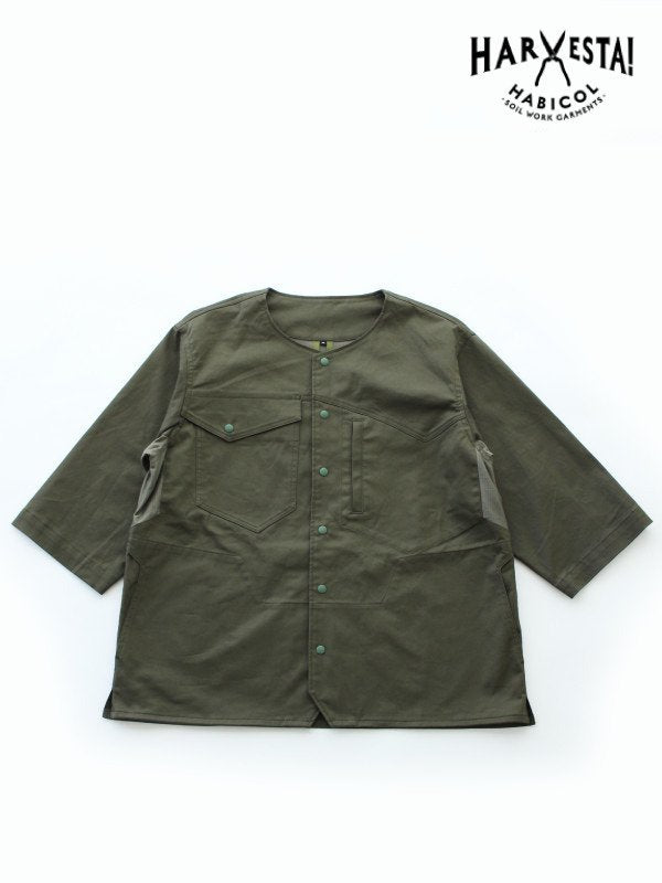 鯉口Jacket #Khaki [HV20FW-JK01-2nd]｜HARVESTA【Outlet_60】