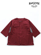 鯉口Jacket #Bourdeax [HV20FW-JK01-2nd]｜HARVESTA【Outlet_60】