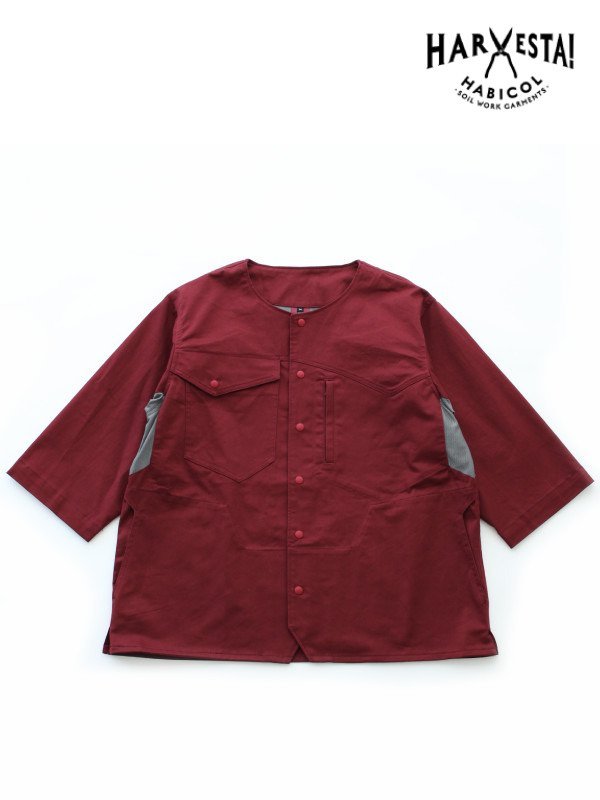 鯉口Jacket #Bourdeax [HV20FW-JK01-2nd]｜HARVESTA【Outlet_60】