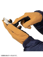 ウールソフトシェルグリップ #S82 墨色 [013006]｜AXESQUIN