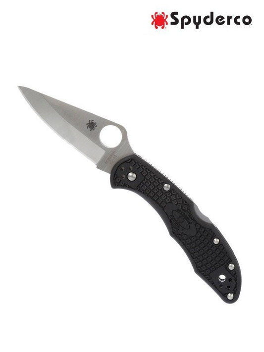 Delica 4 Straight Blade [C11PBK] | Spyderco